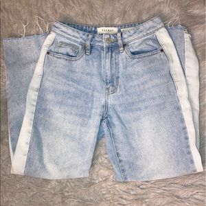PacSun Two Tone Mom Jeans